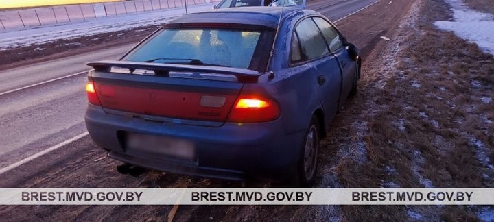 Нетрезвый житель Брестской области угнал машину и попал на ней в ДТП