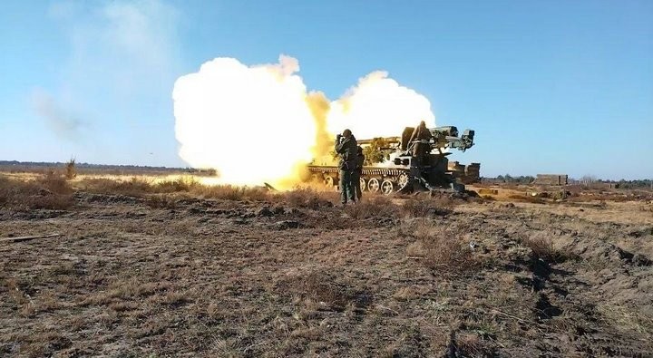 Минобороны: на полигоне «Брестский» проводятся контрольные занятия с боевыми стрельбами