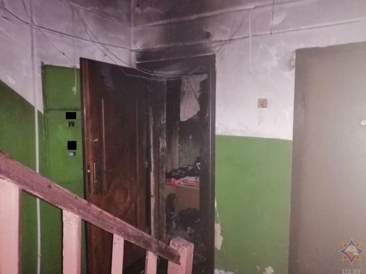 В МЧС рассказали о спасении шестерых человек при пожаре в Пинске