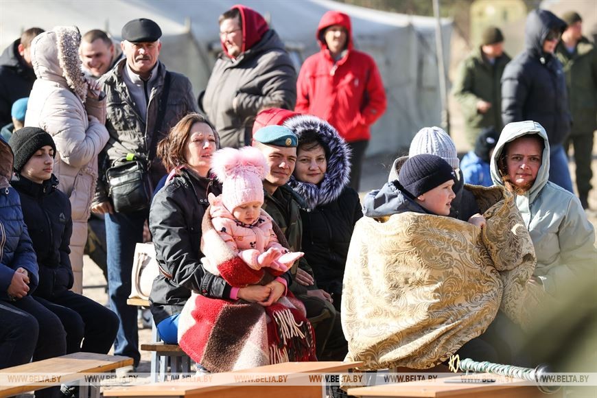 На полигоне Брестский сегодня прошел день открытых дверей