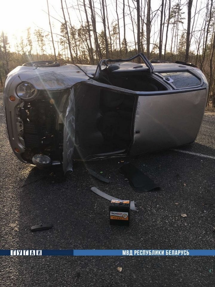 Молодой бесправник погиб в ДТП в Ивацевичском районе