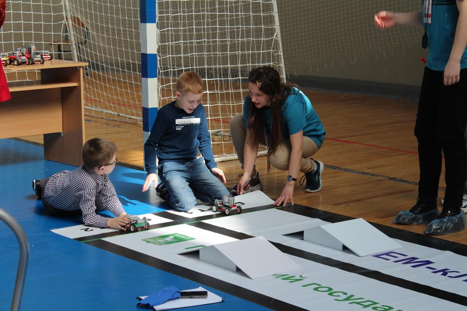 Лучшие робототехники собрались в Пинске