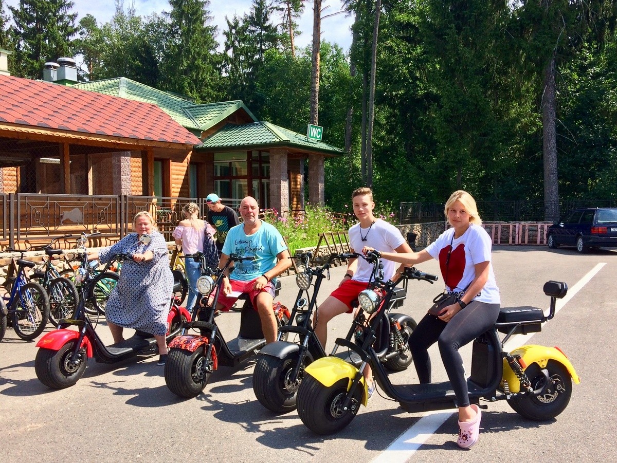 Прокат электросамокатов, электробайков, электровелосипедов в Беловежской пуще для всей семьи. Старт сезона – с 1 апреля