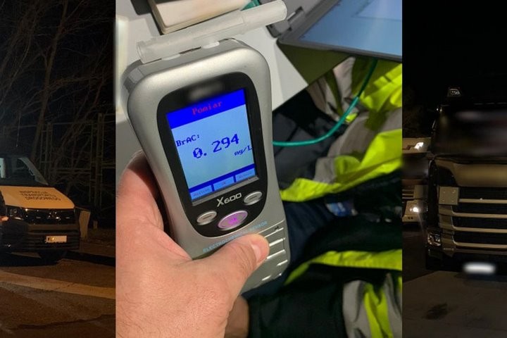 Пьяный белорус вез 21 тонну груза из Нидерландов в Россию, пока его не остановили в Польше