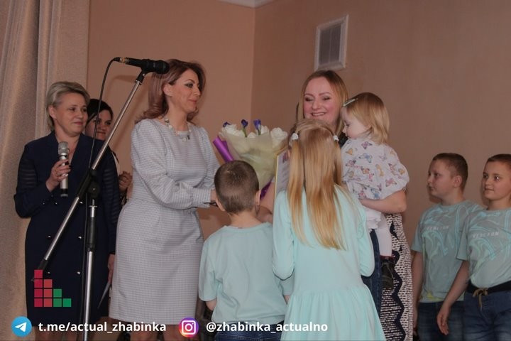 В Жабинке выбрали лучшую многодетную семью