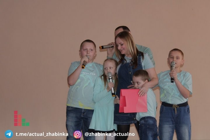 В Жабинке выбрали лучшую многодетную семью