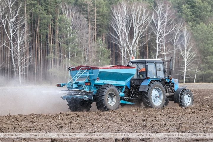 Репортаж с посевной в Кобринском районе