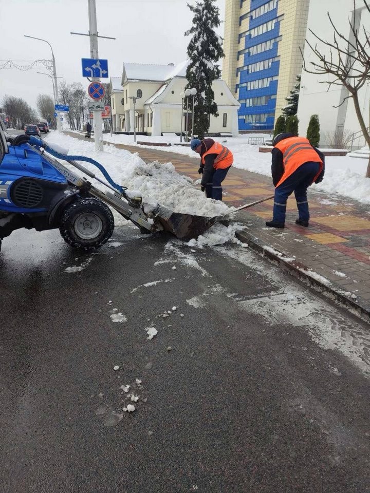 Коммунальные службы Бреста трудятся в круглосуточном режиме