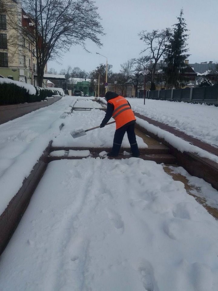 Коммунальные службы Бреста трудятся в круглосуточном режиме