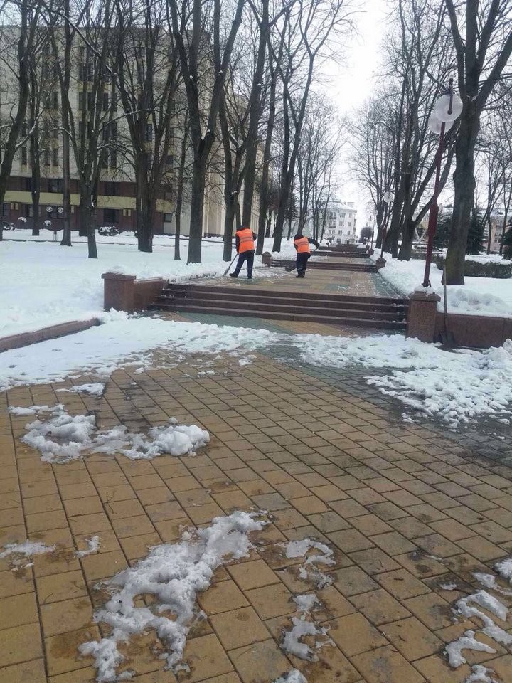 Коммунальные службы Бреста трудятся в круглосуточном режиме