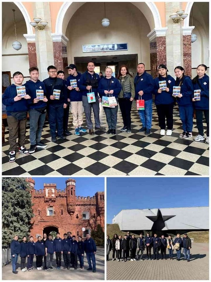 У Брестских школьников гостили 8 ребят из Якутии