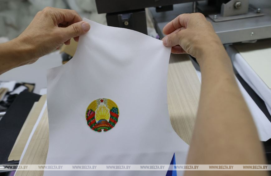 В Пинске шьют спортивную форму для белорусской команды на II Игры стран СНГ