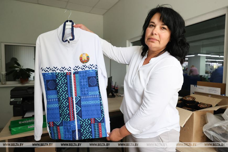 В Пинске шьют спортивную форму для белорусской команды на II Игры стран СНГ