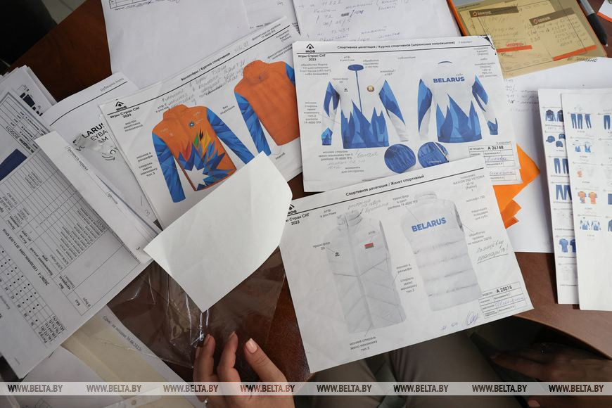 В Пинске шьют спортивную форму для белорусской команды на II Игры стран СНГ