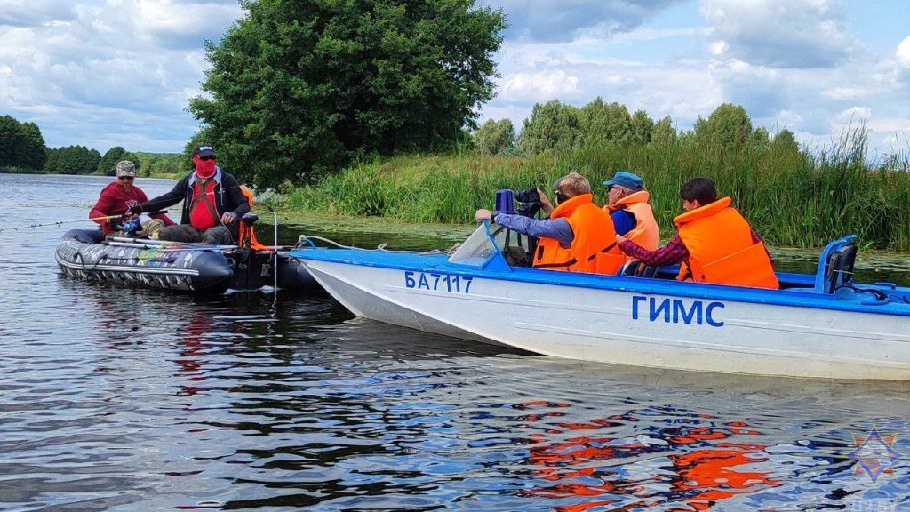 Под прицелом брестских спасателей любители рыбной ловли