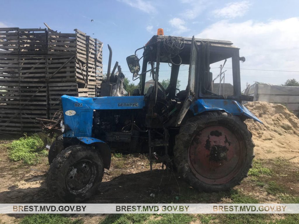 В Столинском районе травмирован водитель трактора