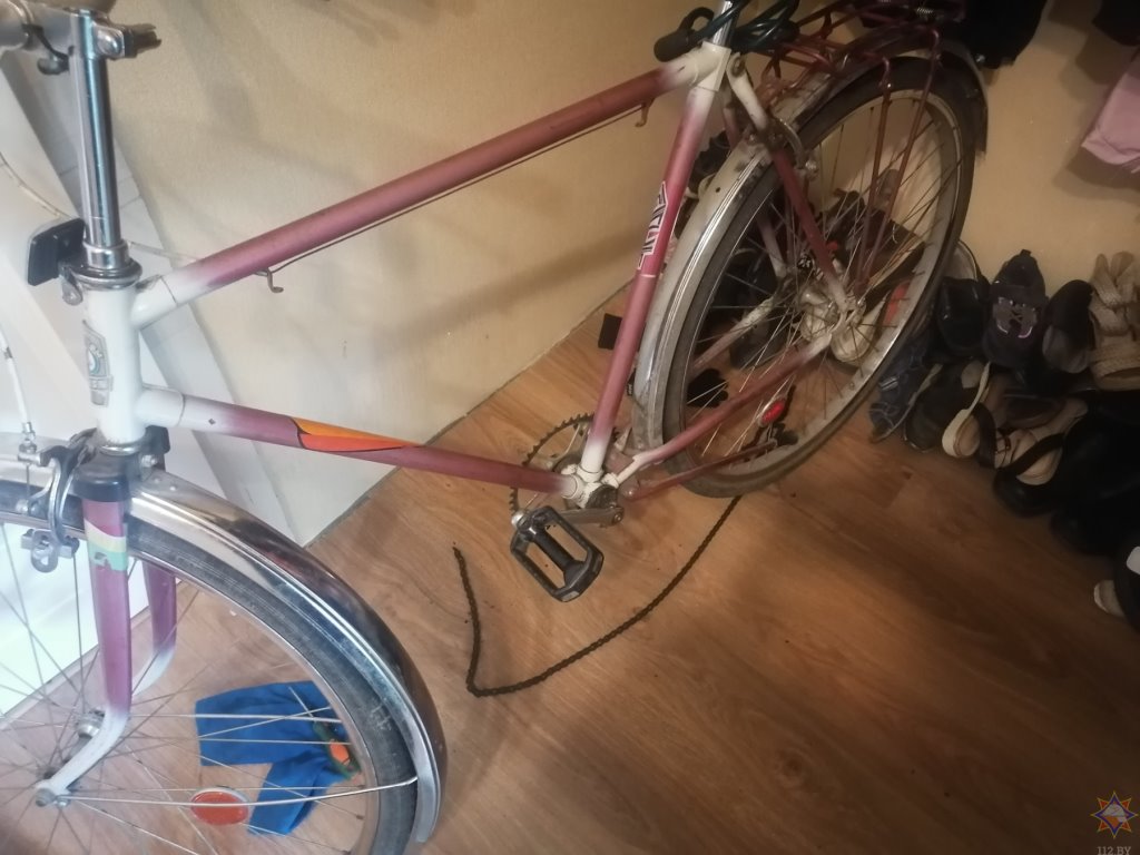 Спасатели помогли мальчику освободить палец из велосипедной цепи