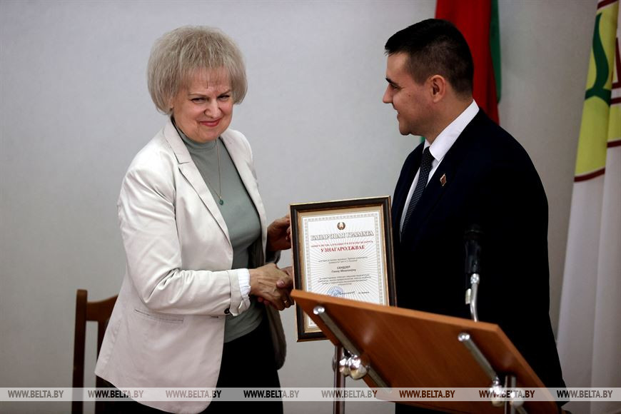Министр образования представил коллективу Брестского госуниверситета имени А.С. Пушкина нового ректора