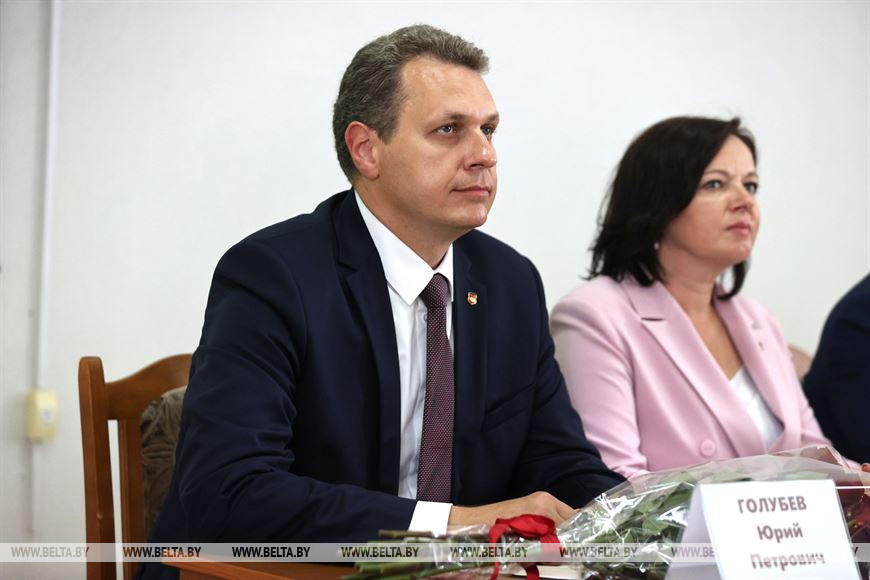 Министр образования представил коллективу Брестского госуниверситета имени А.С. Пушкина нового ректора