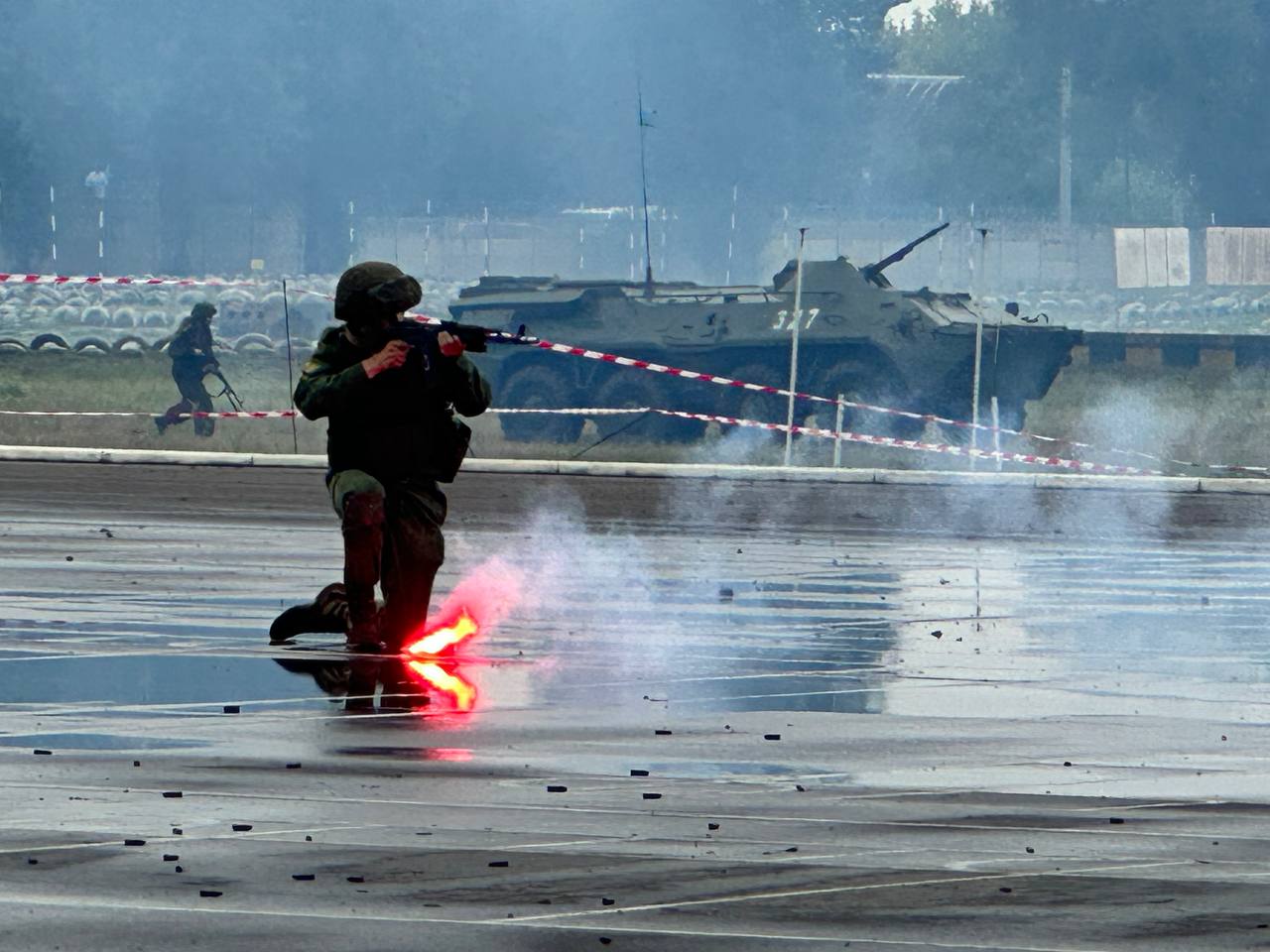 В Бресте празднуют День ВДВ. Фото и видео из 38-й бригады