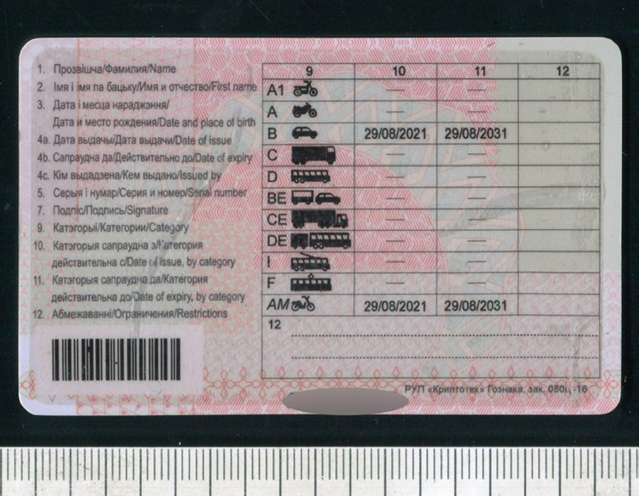 Водитель купил белорусские права в РФ. Но проездил с ними недолго