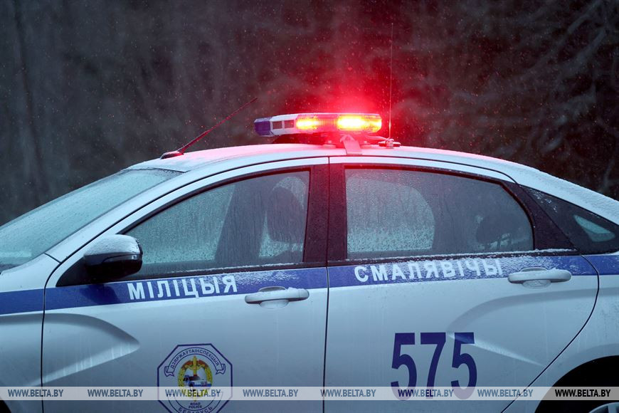 Кадры с места аварии под Смолевичами