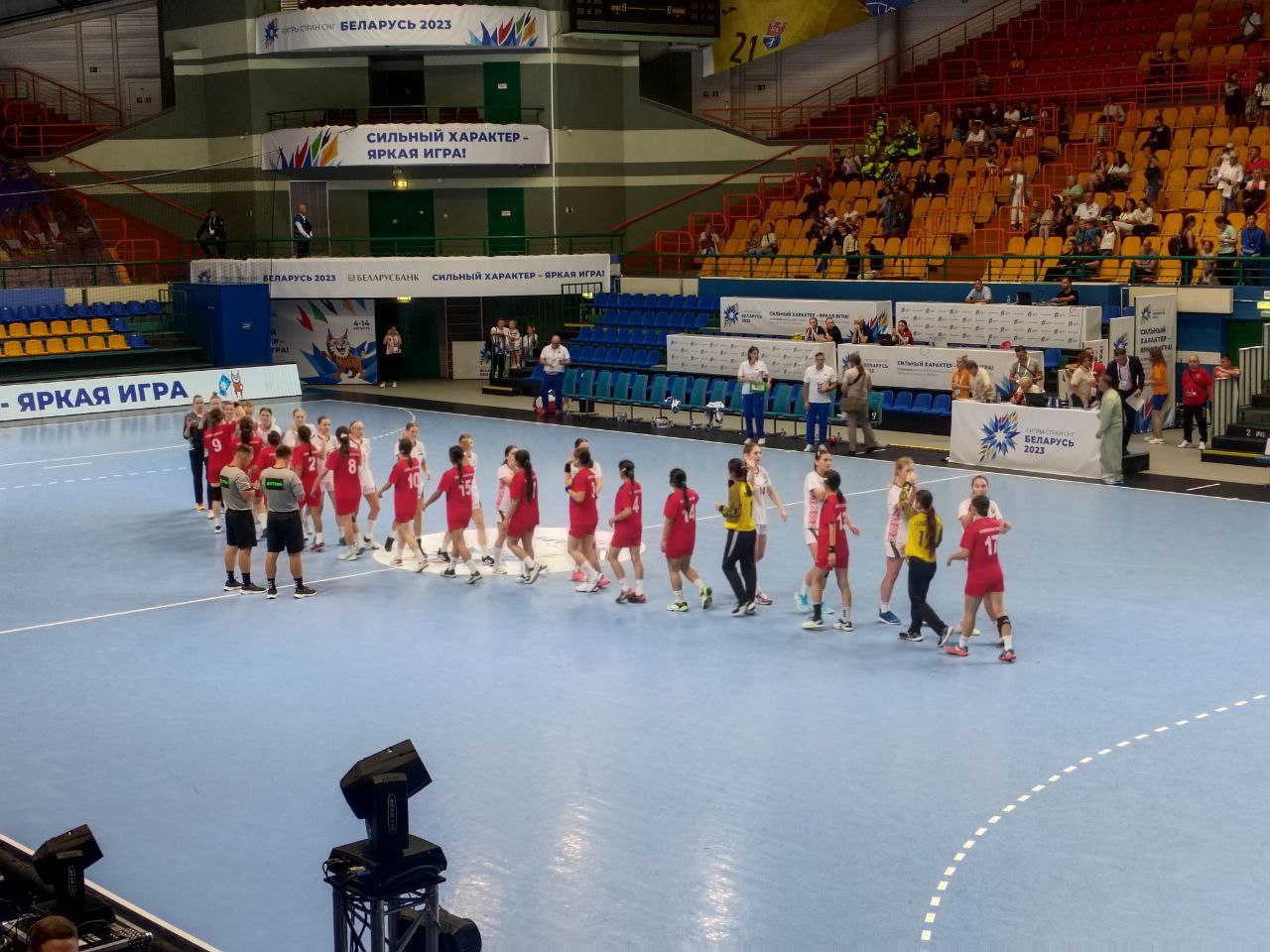 Белорусские гандболистки победно стартовали на II Играх стран СНГ