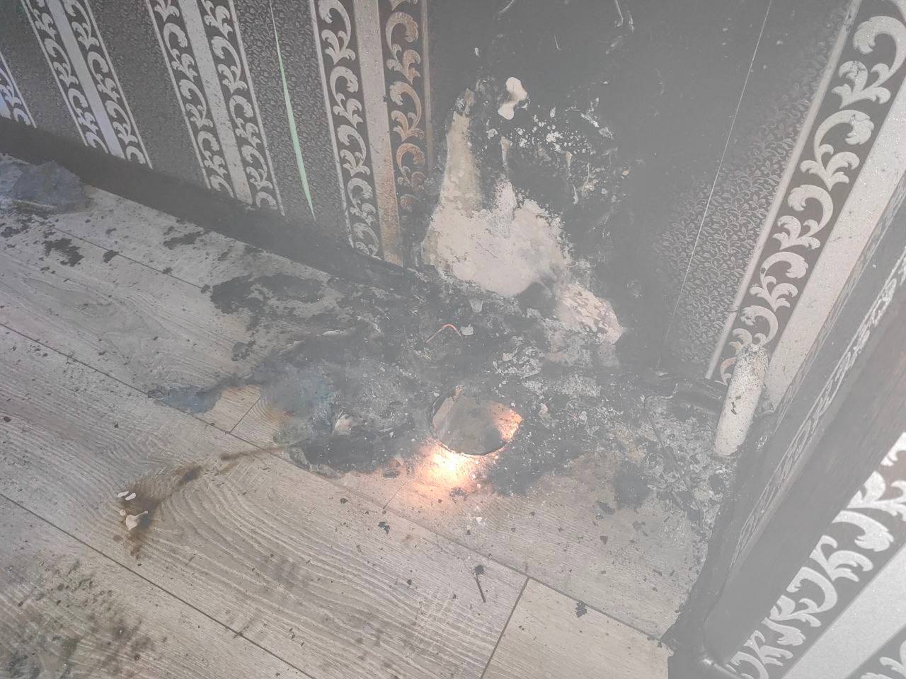 Сразу два пожара в Бытени (Ивацевичский район), один – со смертельным исходом