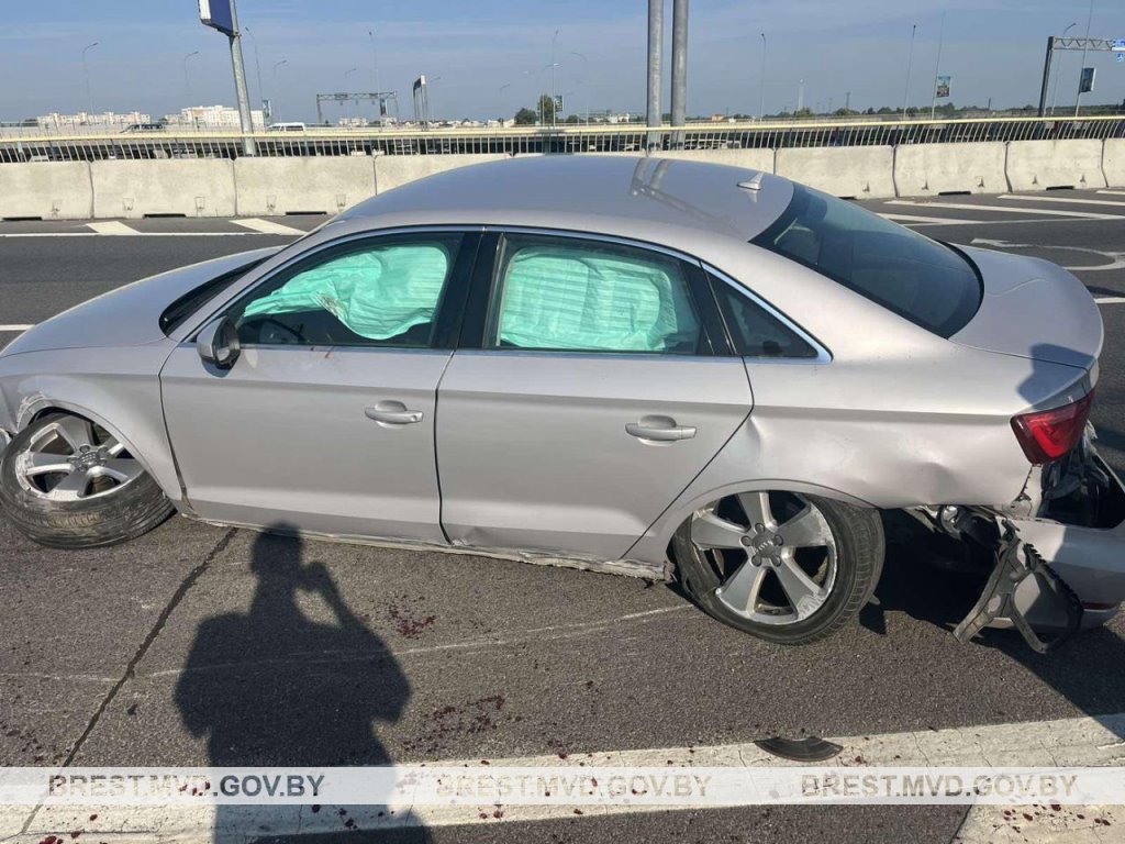 Пьяный водитель совершил ДТП на «Западном обходе» в Бресте