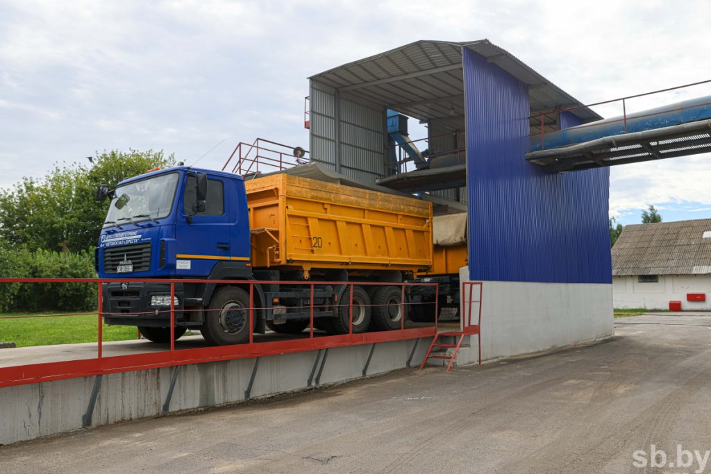 Приемка зерновых в Бресте. Фоторепортаж