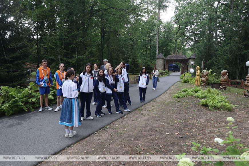 Участники II Игр стран СНГ приезжают в Беловежскую пущу насладиться природой и загадать желание