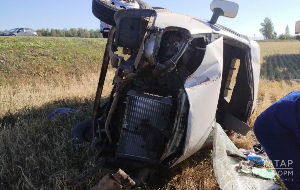 В Татарстане в ДТП попал микроавтобус с белорусами – есть пострадавшие