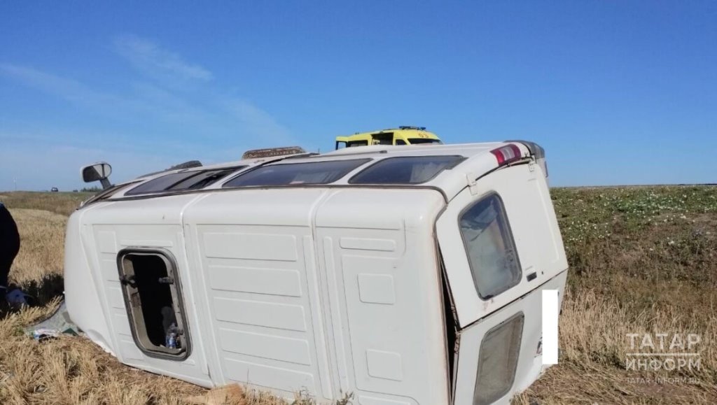 В Татарстане в ДТП попал микроавтобус с белорусами – есть пострадавшие