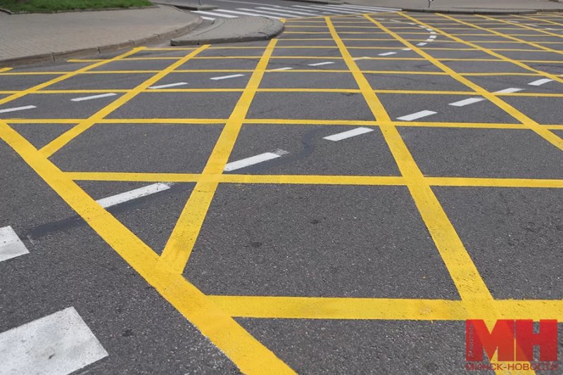 В Минске появился новый тип разметки. Что она обозначает?