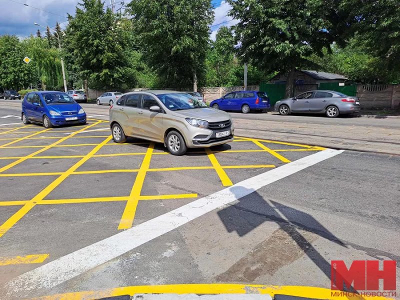 В Минске появился новый тип разметки. Что она обозначает?
