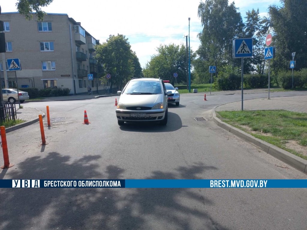 В Бресте произошло ДТП. Сбили женщину-пешехода