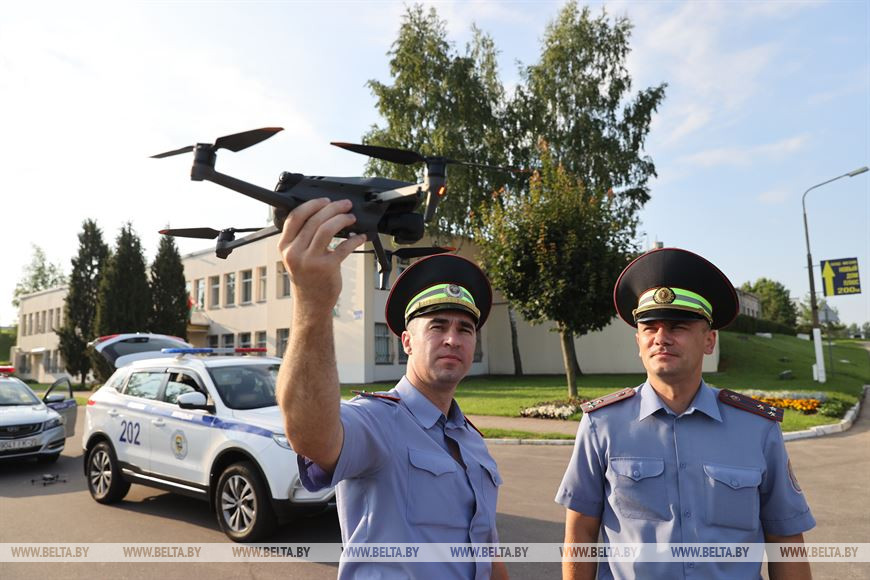 Госавтоинспекция Витебской области будет использовать дроны для контроля обстановки на дорогах