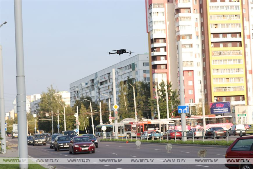 Госавтоинспекция Витебской области будет использовать дроны для контроля обстановки на дорогах