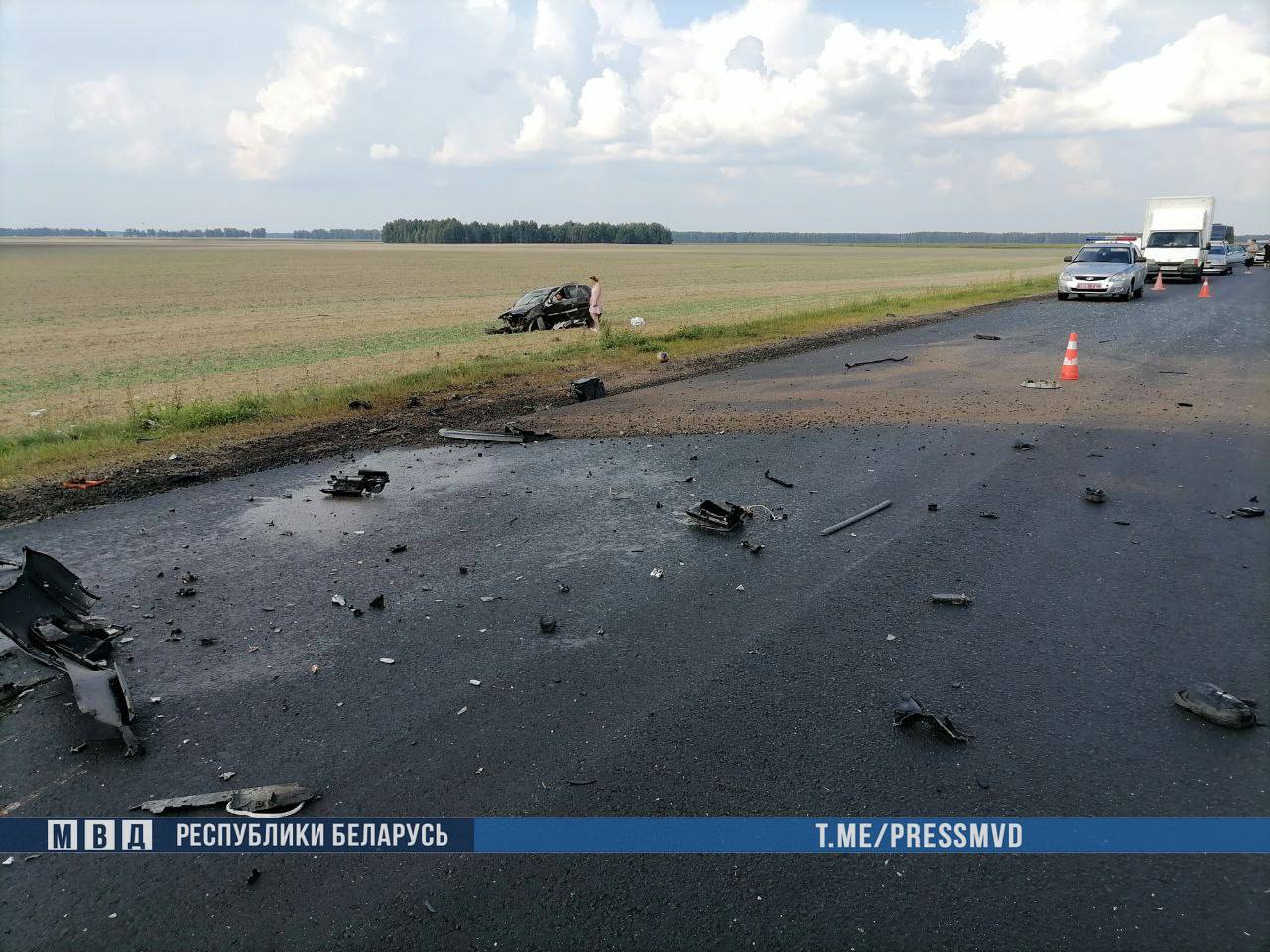 Две женщины погибли в ДТП в Гомельской области