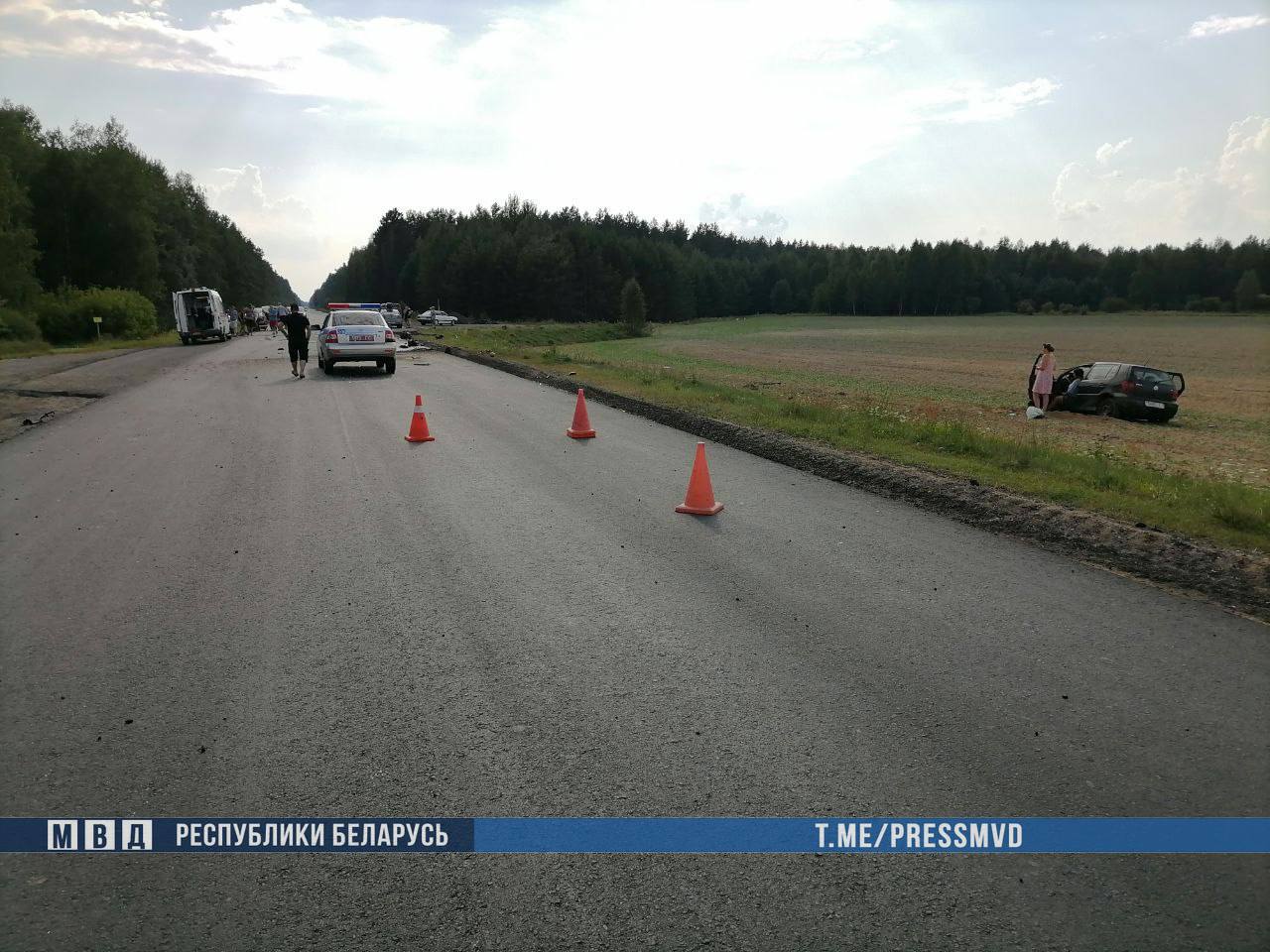 Две женщины погибли в ДТП в Гомельской области