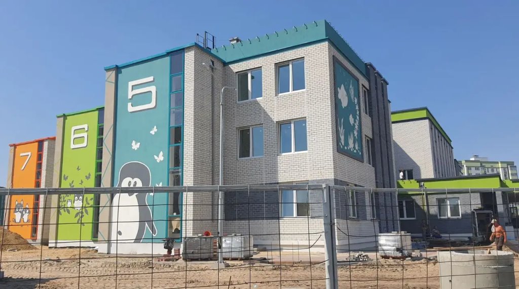 «Взрослый» подход к детскому саду. Завершается строительство д/с №8 в Бресте