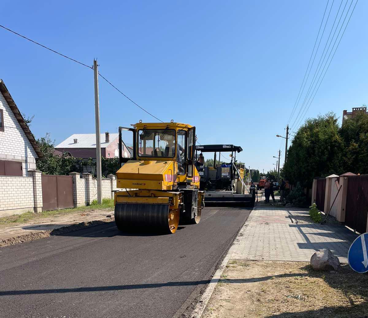 Долевое участие жителей Бреста в асфальтировании улиц. Вот результат