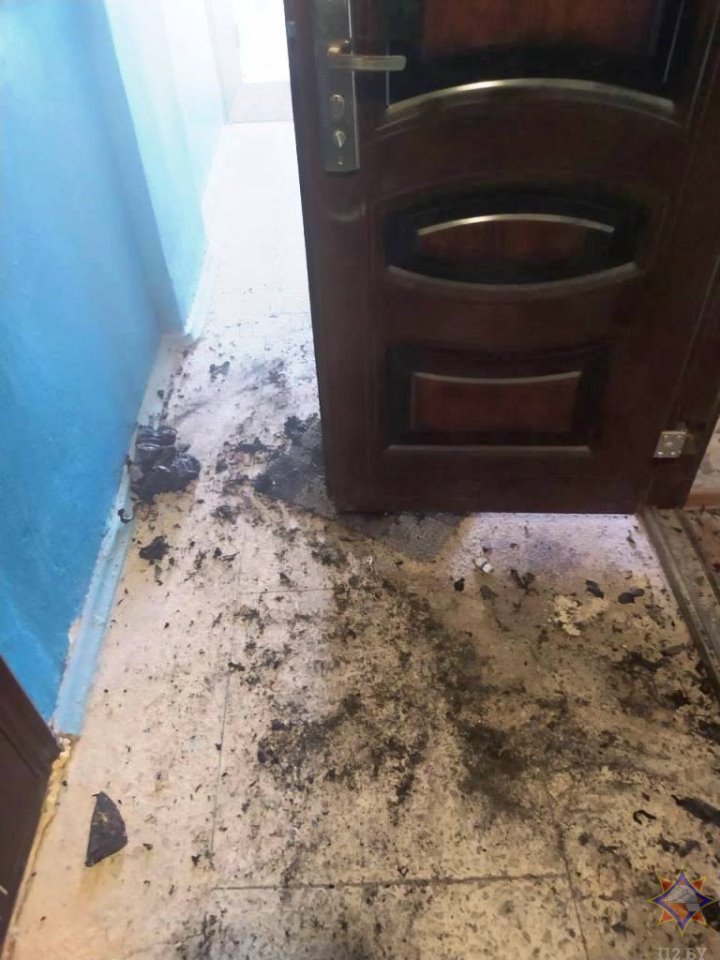 На пожаре в Бресте спасли четверых человек