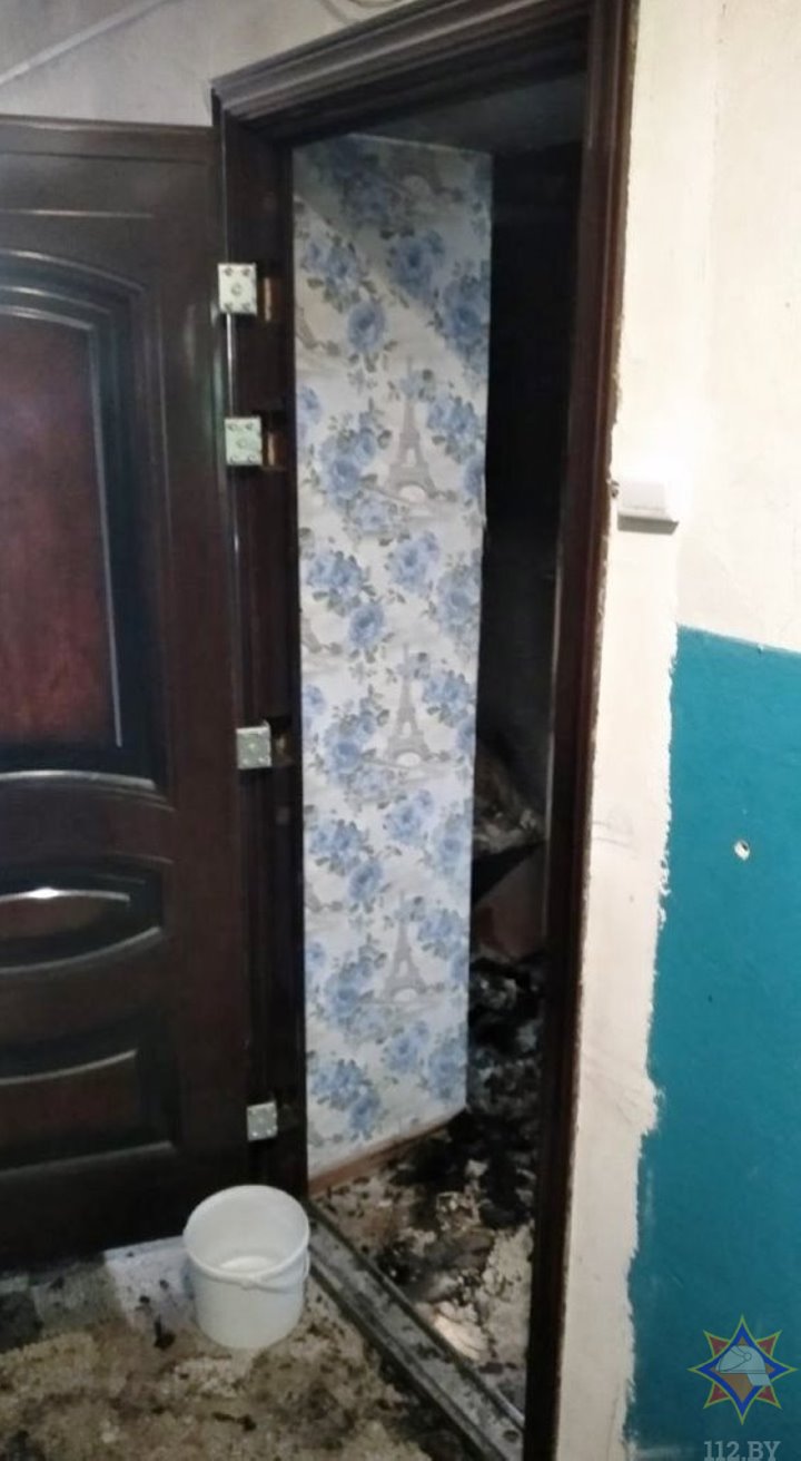 На пожаре в Бресте спасли четверых человек