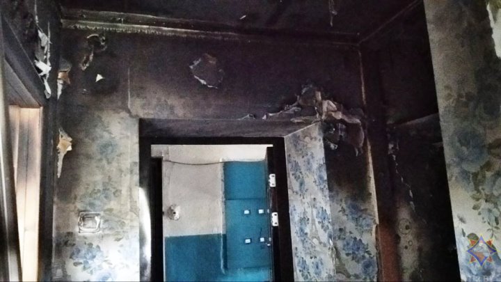На пожаре в Бресте спасли четверых человек