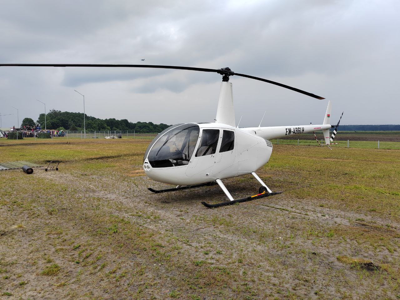 Торжественное открытие аэродрома под Брестом