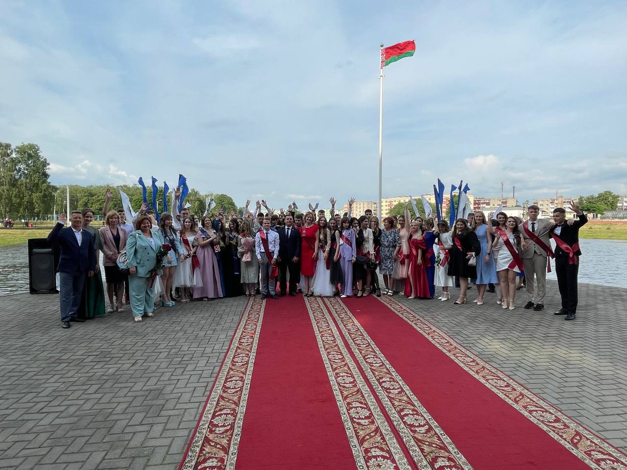 В Жабинке прошел районный выпускной бал. Яркие моменты