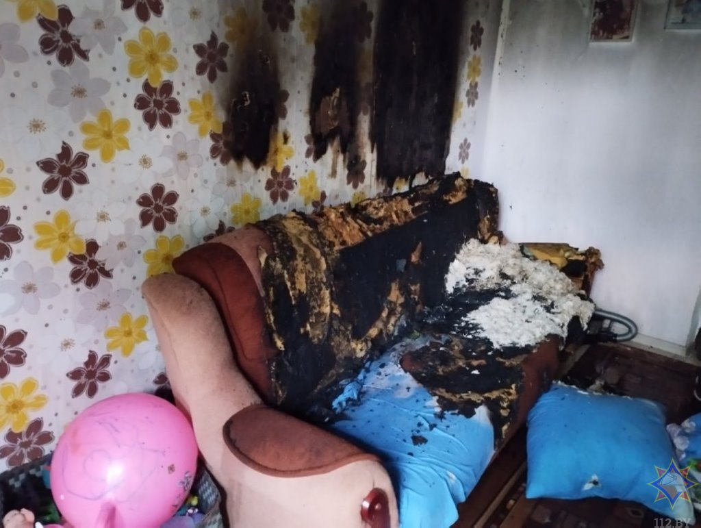 На пожаре в Иваново работниками МЧС спасен квартиросъемщик