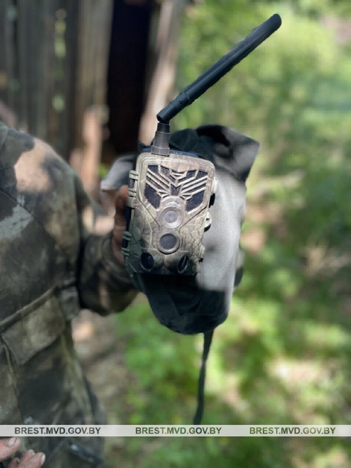 В Брестской области мужчина стащил в лесу фотоловушку, чтобы изучить ее устройство