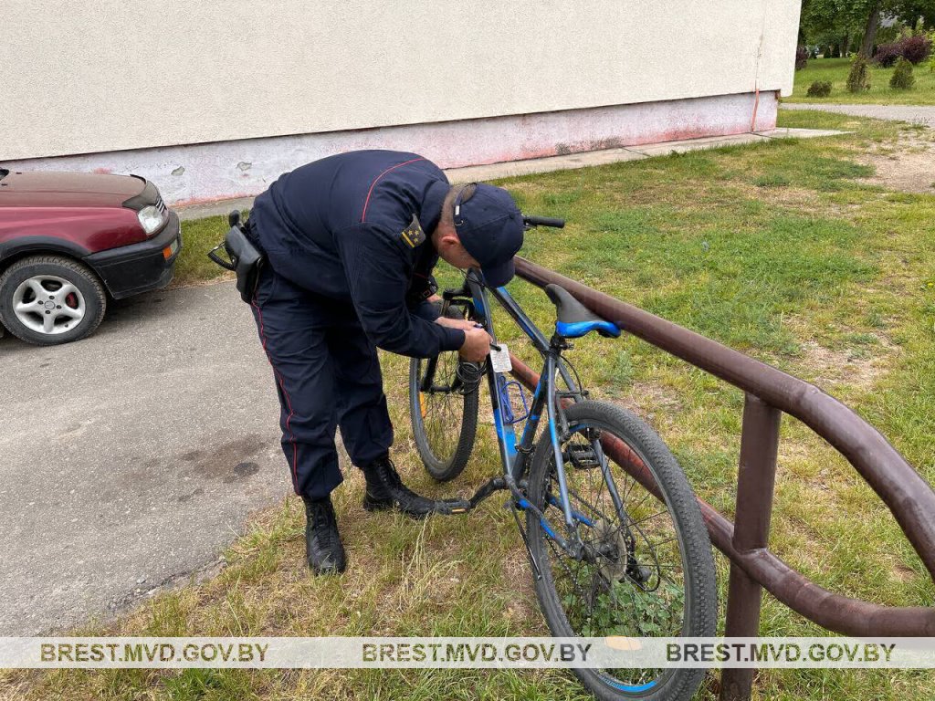Инновации в борьбе с велосипедными кражами от брестских правоохранителей